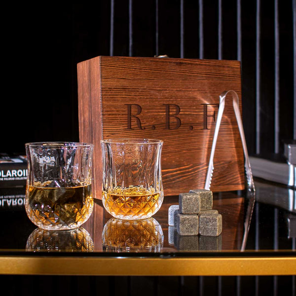 Kit Whisky - Piedras y Vasos de Whisky