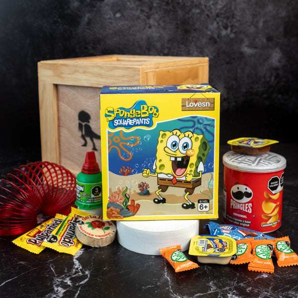 Bob Esponja - Bloques Para Armar Figura 3D