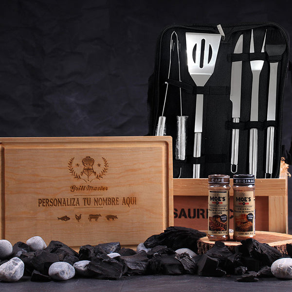 Kit de Asador Rectangular - Premium